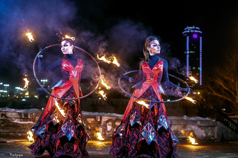 Огненно-пиротехническое шоу