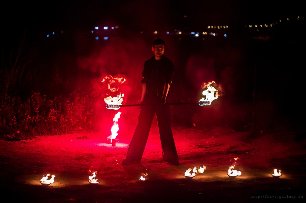 Огненно-пиротехническое шоу