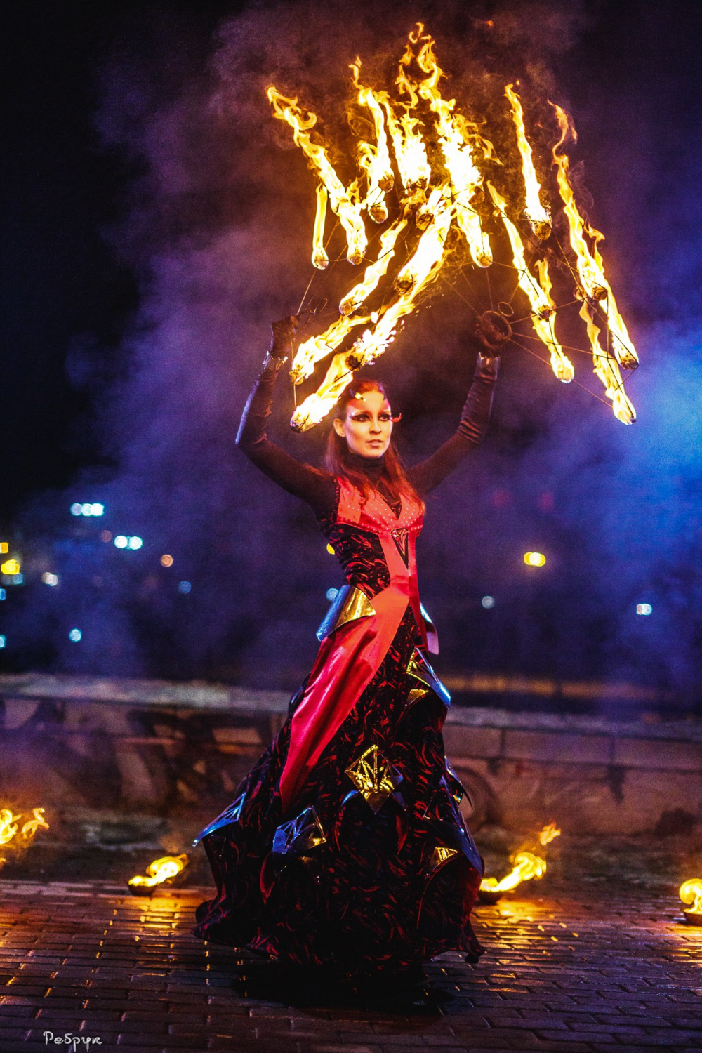 Огненно-пиротехническое шоу