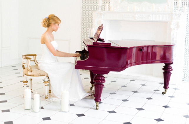 welcome-зона на свадьбе, пианистка на свадьбе, QUINTELLE