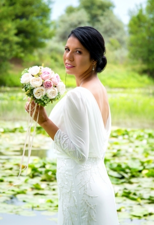 Свадебная съемка на природе