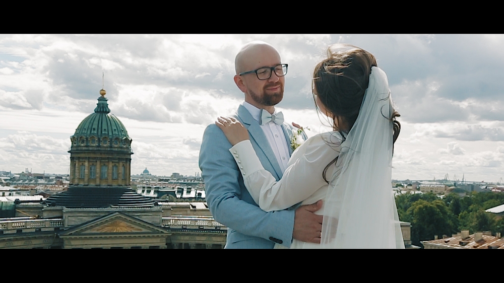 Кадры из свадебных фильмов...