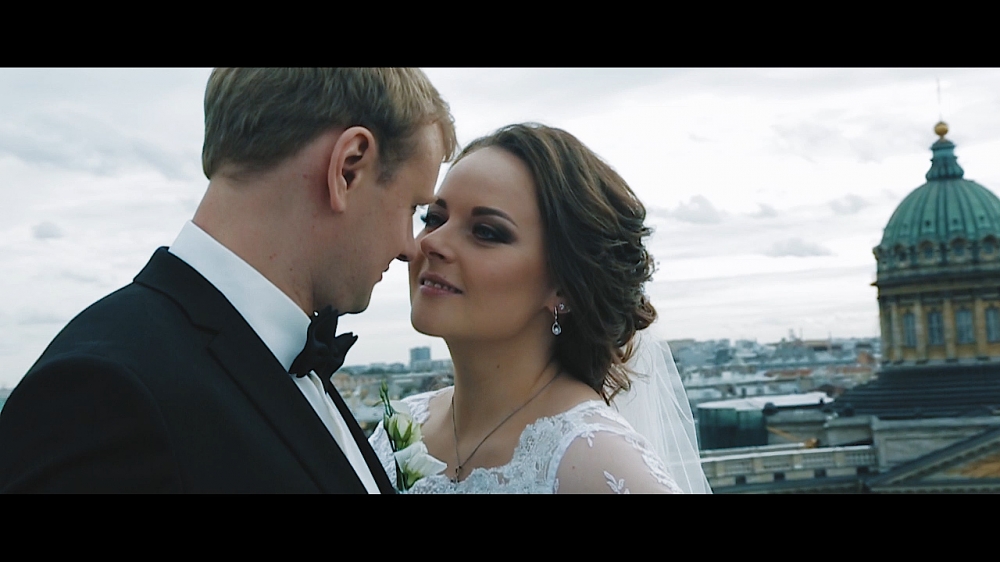 Кадры из свадебных фильмов...