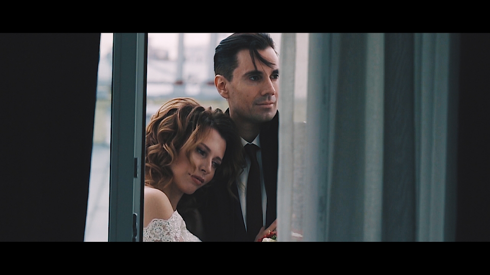 Кадры из свадебных фильмов...