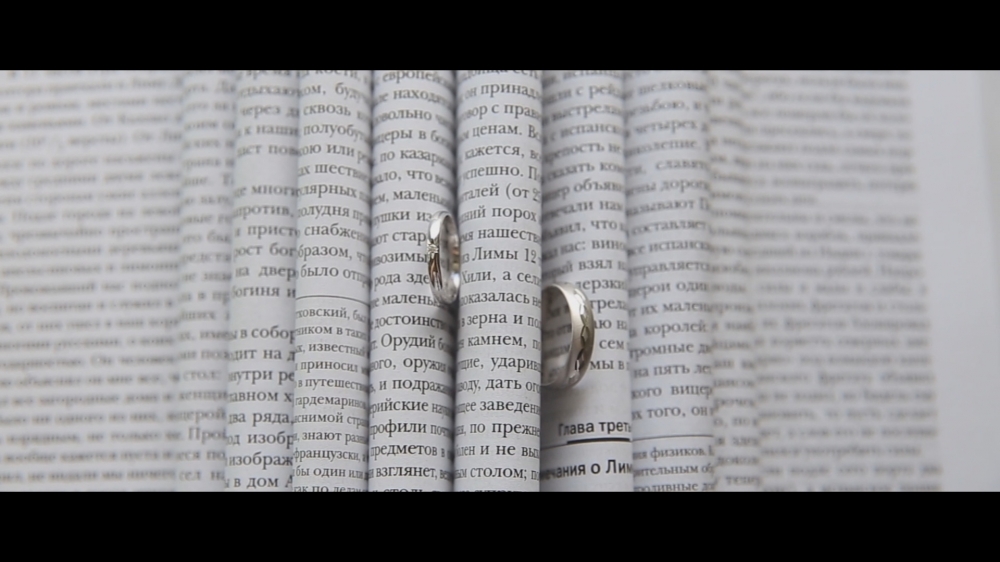 Скриншот из свадебного фильма