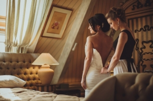 Свадебные моменты. Сборы невесты