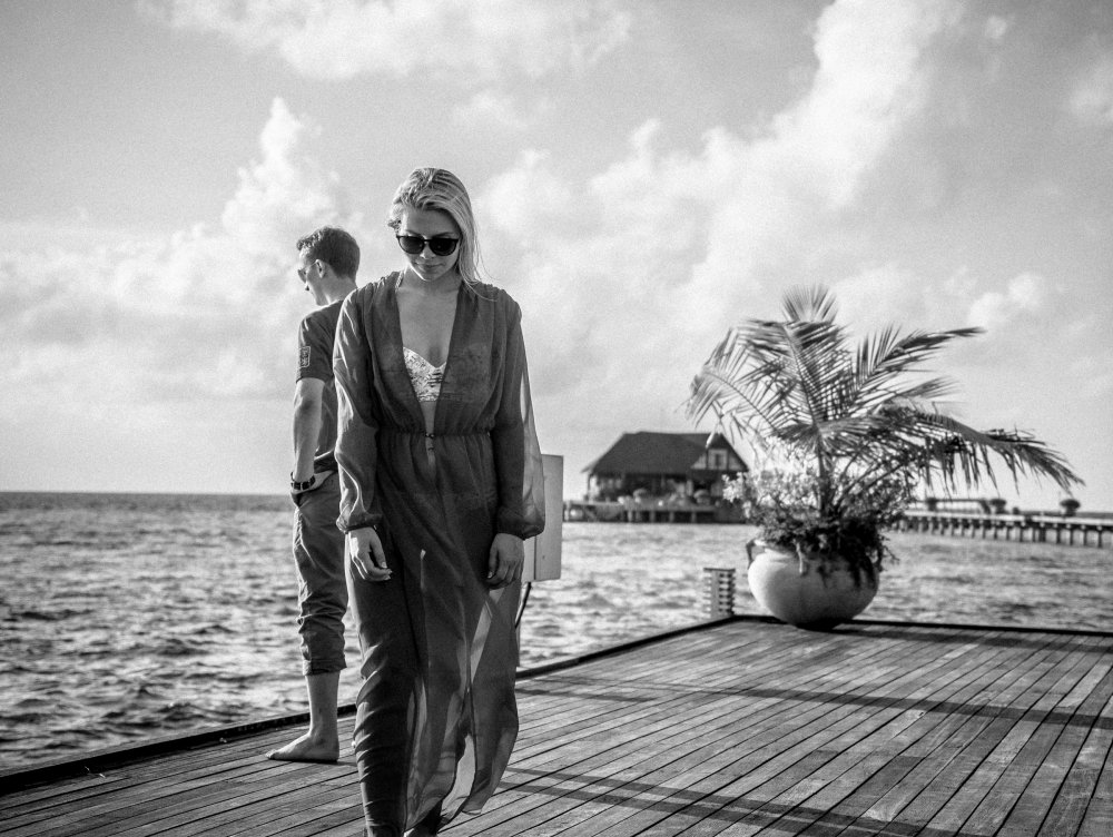 Фотограф на мальдивах