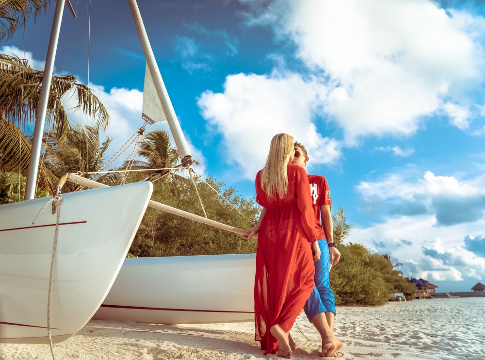 Фотограф на мальдивах