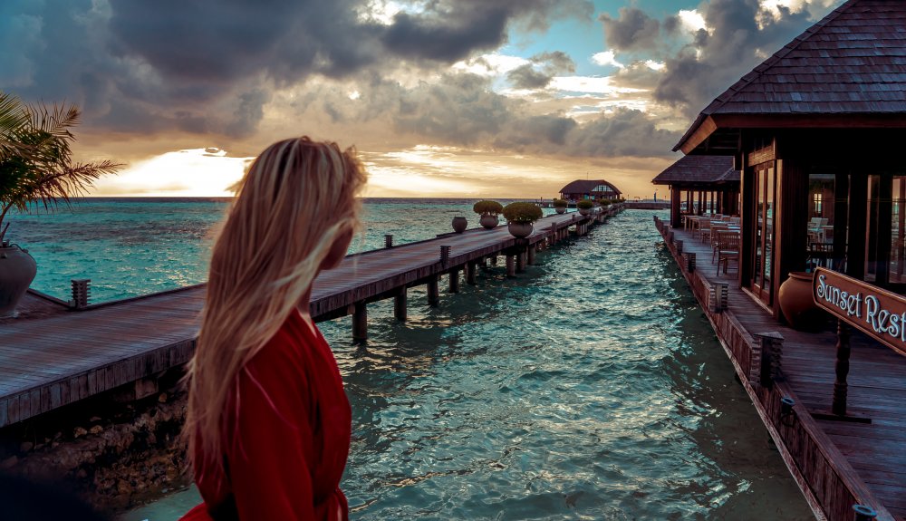 Фотограф на мальдивах