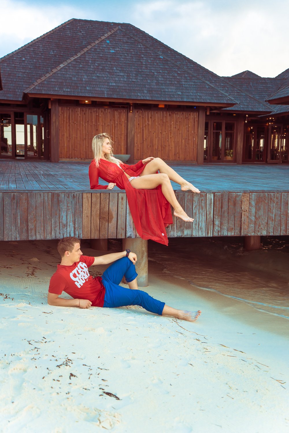 Фотограф на мальдивах