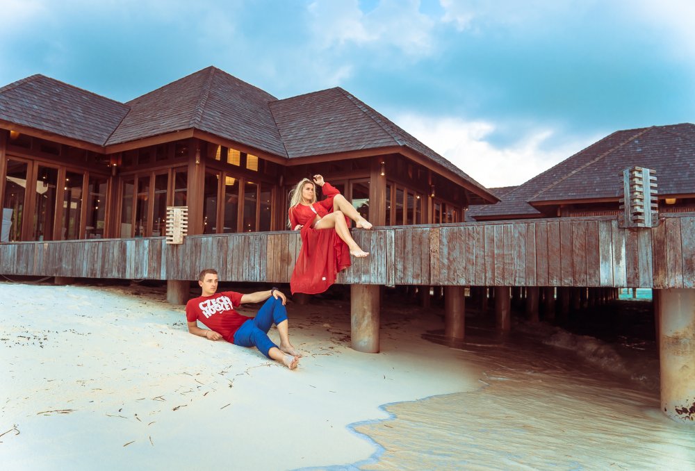 Фотограф на мальдивах