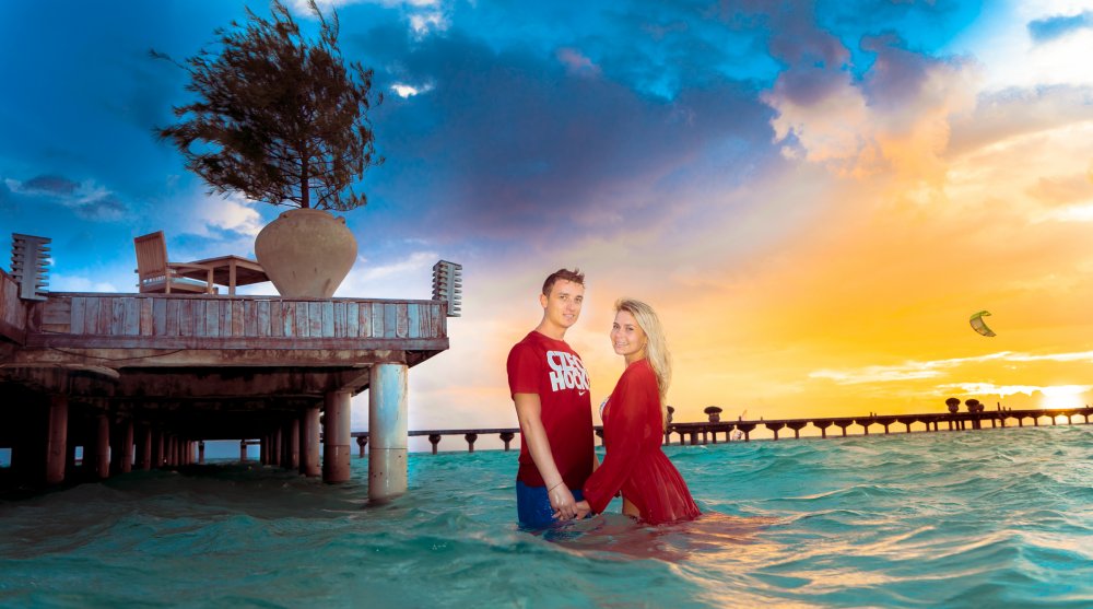 Фотограф на мальдивах