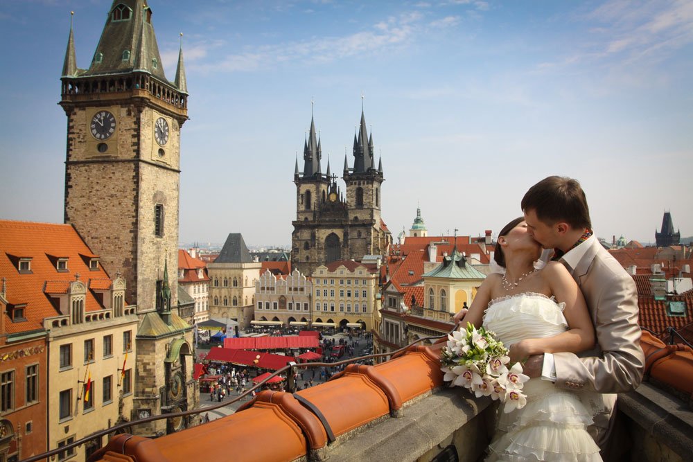 Свадьба в Старгородской ратуше, Прага