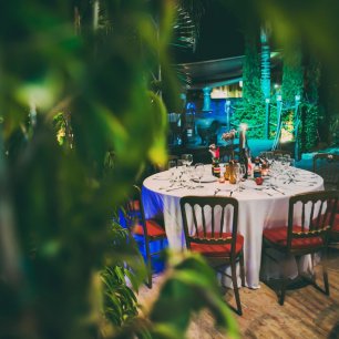 Оформление свадебного ужина в стиле Бохо