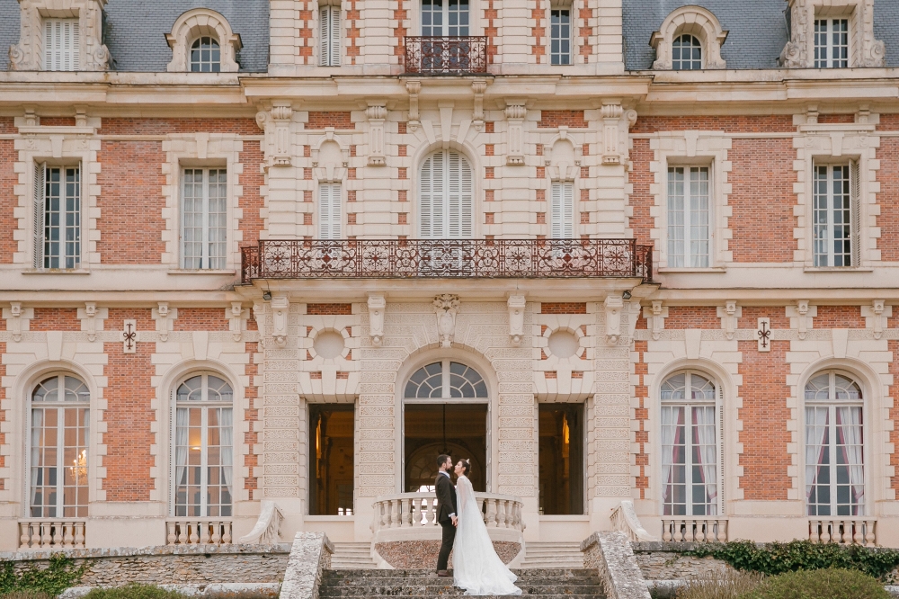 свадьба в замке под Парижем