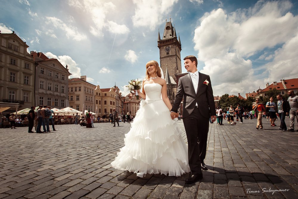 Свадьба в Чехии, Свадьба в Староместской Ратуше