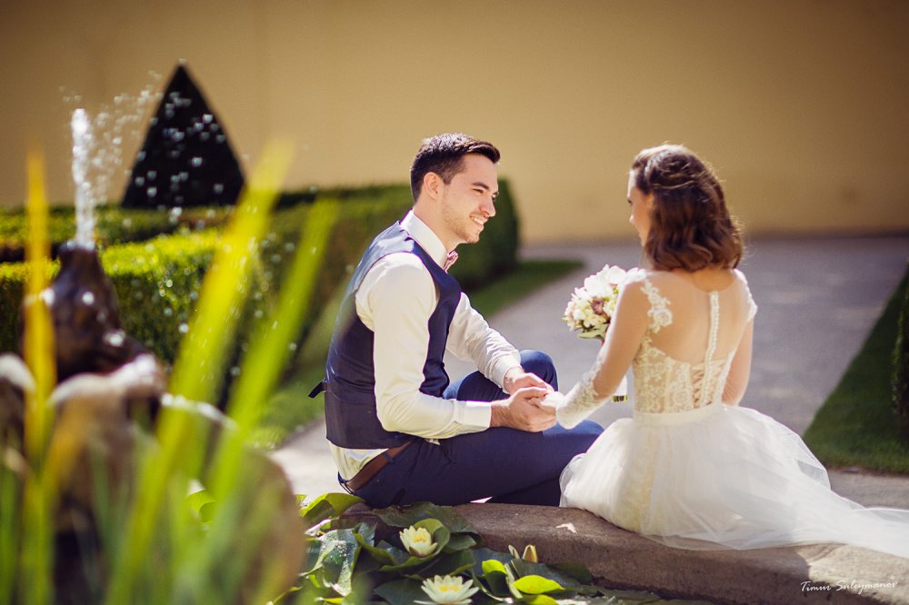 Свадьба Сергея и Валерии в Дворцовых садах