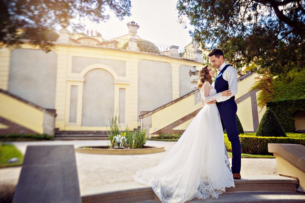 Свадьба Сергея и Валерии в Дворцовых садах