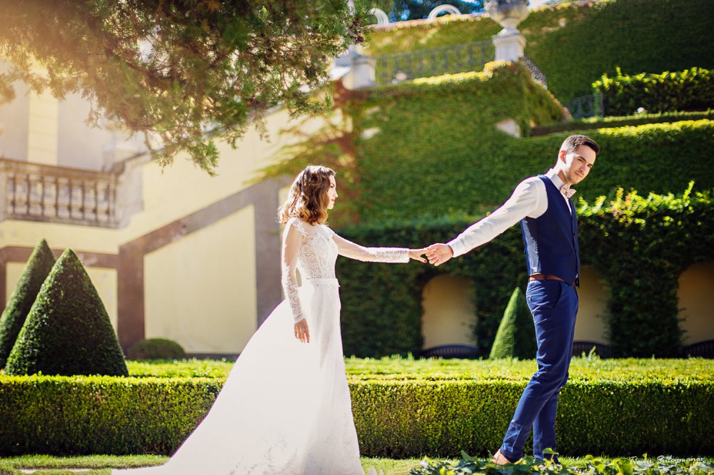 Свадьба Сергея и Валерии в Дворцовых садах