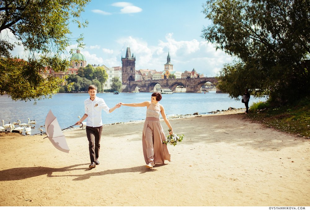 Свадьба в Праге Ольги и Антона