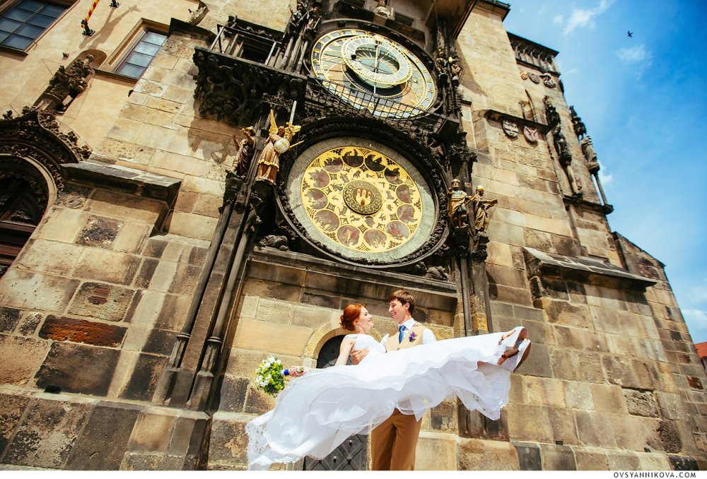 Свадьба в Староместской Ратуше, свадьба в Праге, свадьба в Чехии