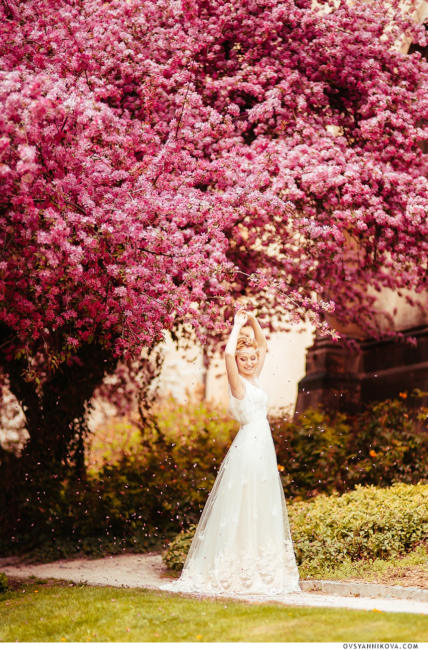 Свадьба в Праге Олеси и Сергея