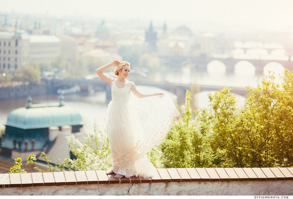 Свадьба в Праге Олеси и Сергея