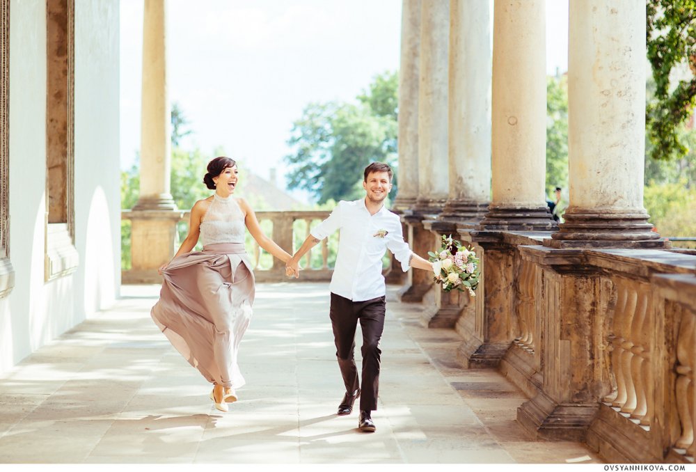 Свадьба в Праге Ольги и Антона