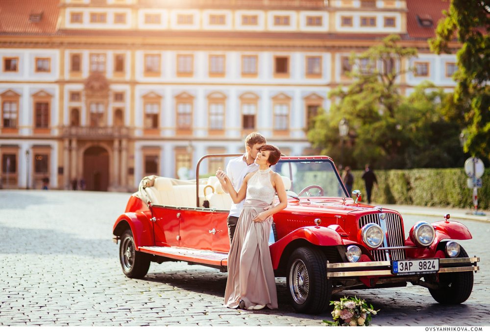 Свадьба в Праге Ольги и Антона