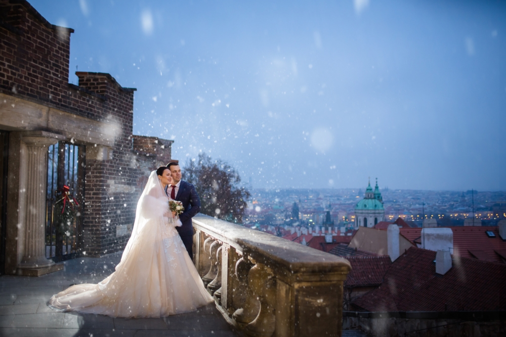 Свадьба в Праге на Рождество