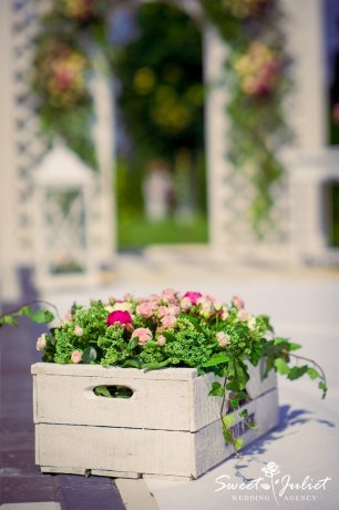 Свадьба в Польше. Цветочный декор