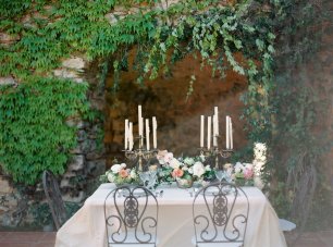 Свадебный ужин на вилле