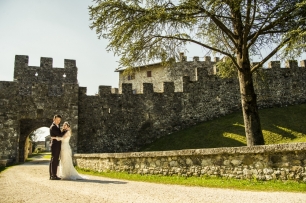 Предсвадебная фотосъёмка в замке