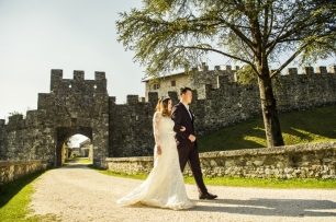 Предсвадебная фотосъёмка в замке