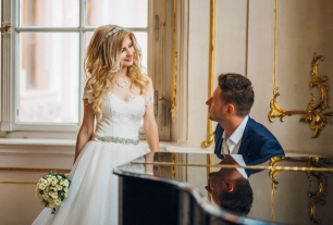 Свадьба в Европе, в Венгрии. Фото- и видеосессия символической свадьбы прекрасной Анастасии и Ивана, которая состоялась 15 сентября 2017 года