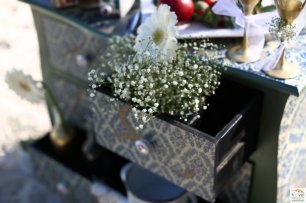 Гипсофила в декоре романтичной свадьбы