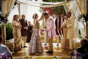 Индийская свадьба на Крите
Фото: Маркос Милонакис