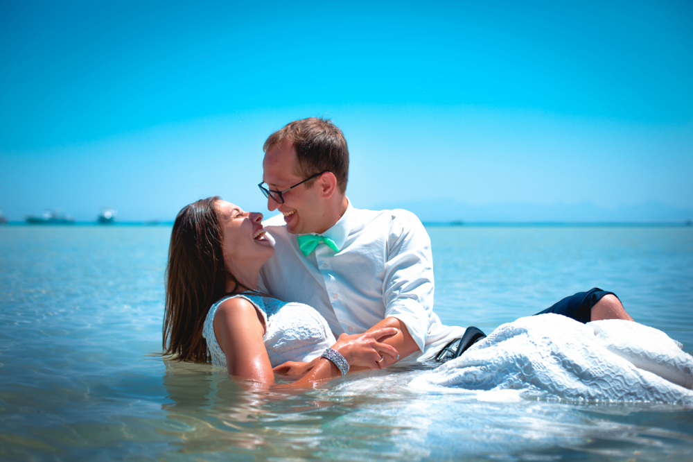 Мини-свадьба остров "Paradise" Хургада, Египет. Свадьба за границей.