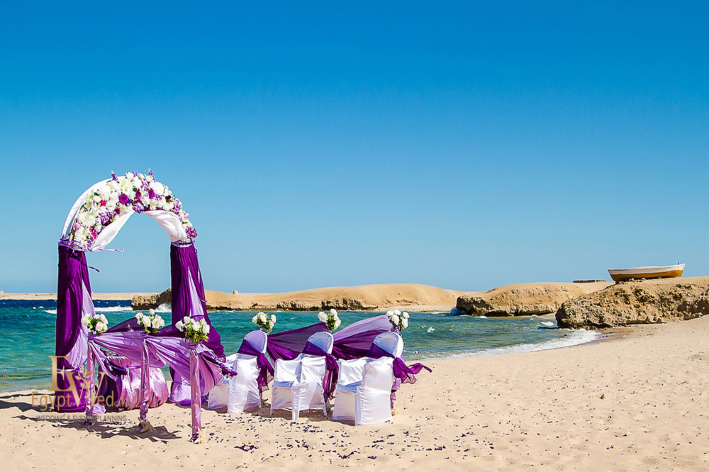Свадебная церемония "Побережье любви" Хургада, Египет. Свадьба за границей.