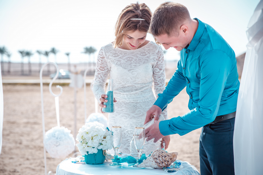 Свадебная церемония "Роскошь Египта" Сахл Хашиш, Хургада, Египет. Свадьба за границей.