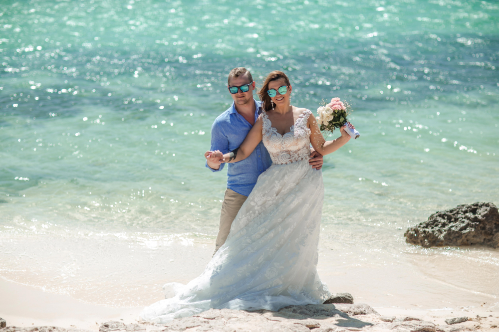 Завораживающая свадебная церемония Жемчужном острове Хургада, Египет. Свадьба за границей.