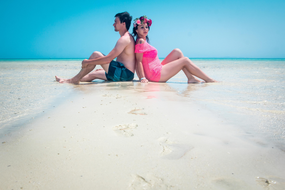 Мини-свадебная церемония на острове "Чайка" Хургада, Египет. Свадьба за границей.