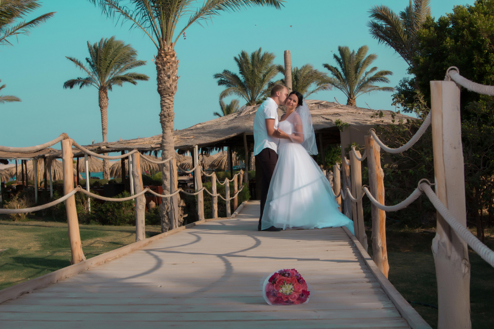 Свадебная церемония "Побережье любви" Хургада, Египет. Свадьба за границей.