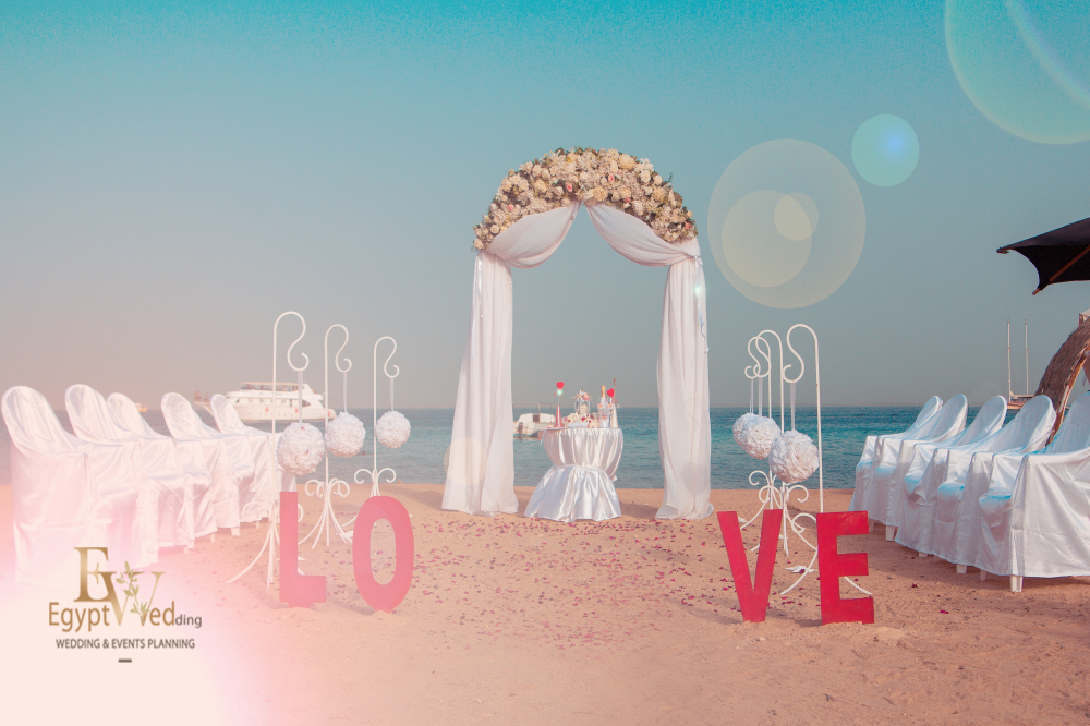 Свадебная церемония "Волшебный бриз" Хургада, Египет. Свадьба за границей.