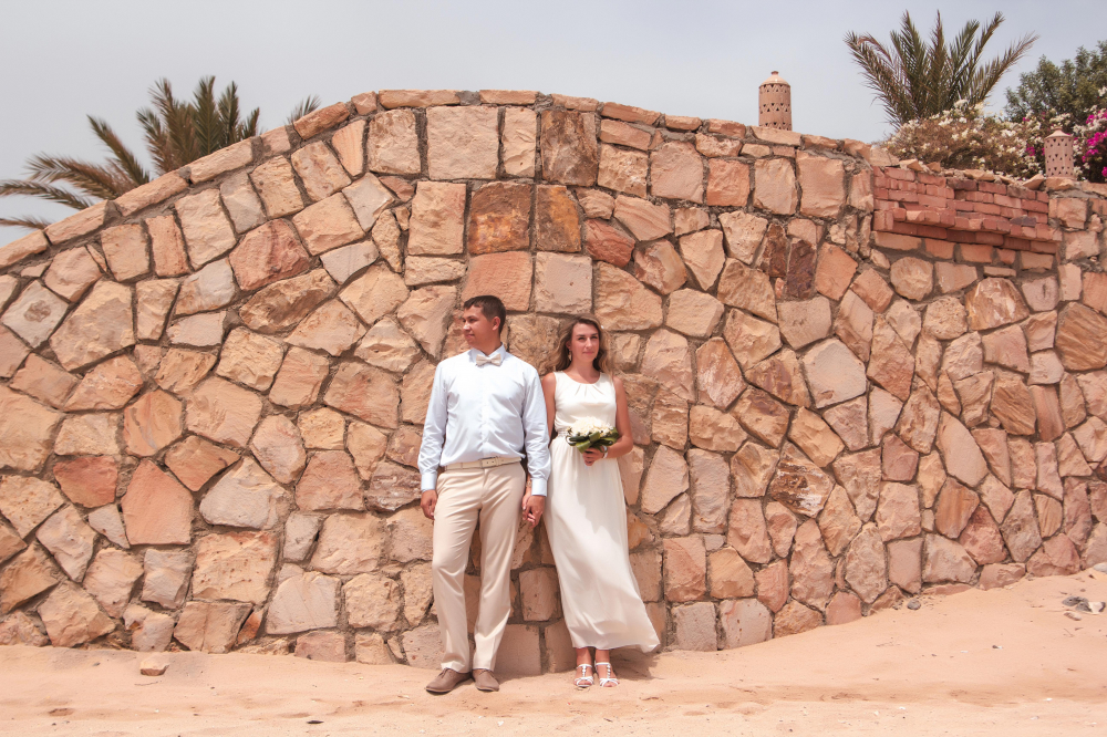 Свадебная церемония "Побережье любви" Хургада, Египет. Свадьба за границей.