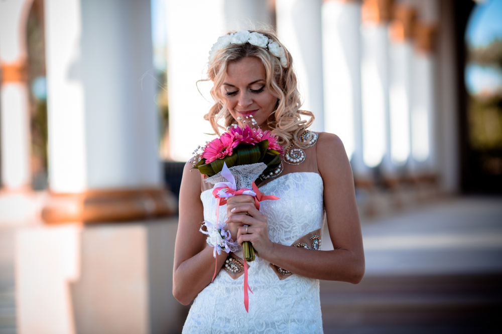 Мини- свадебная церемония "Нежная роза" Сахл Хашиш, Хургада, Египет. Свадьба за границей.