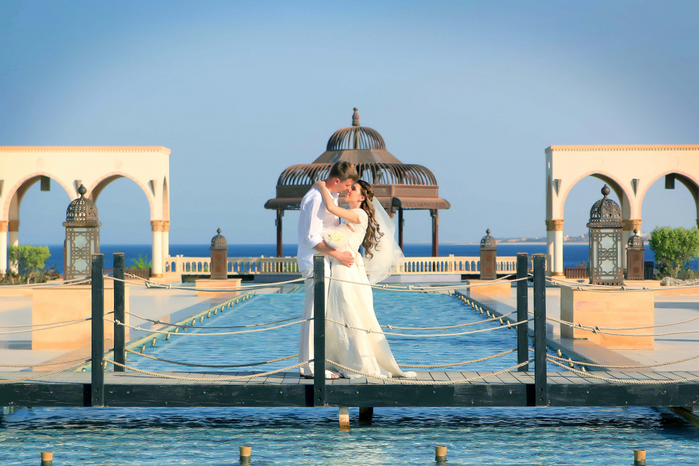 Свадебная церемония "Роскошь Египта" Сахл Хашиш, Хургада, Египет. Свадьба за границей.