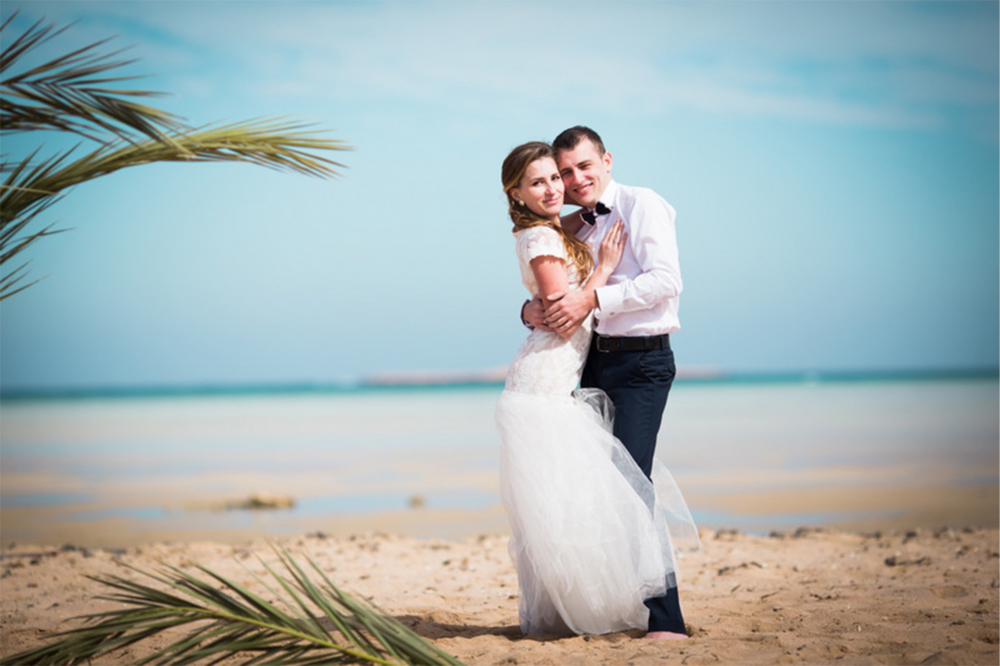 Мини- свадебная церемония "Джунгли любви" Сахл Хашиш, Хургада, Египет. Свадьба за границей.