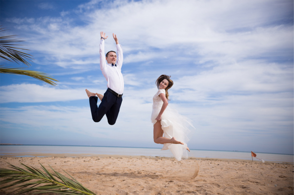 Мини- свадебная церемония "Джунгли любви" Сахл Хашиш, Хургада, Египет. Свадьба за границей.