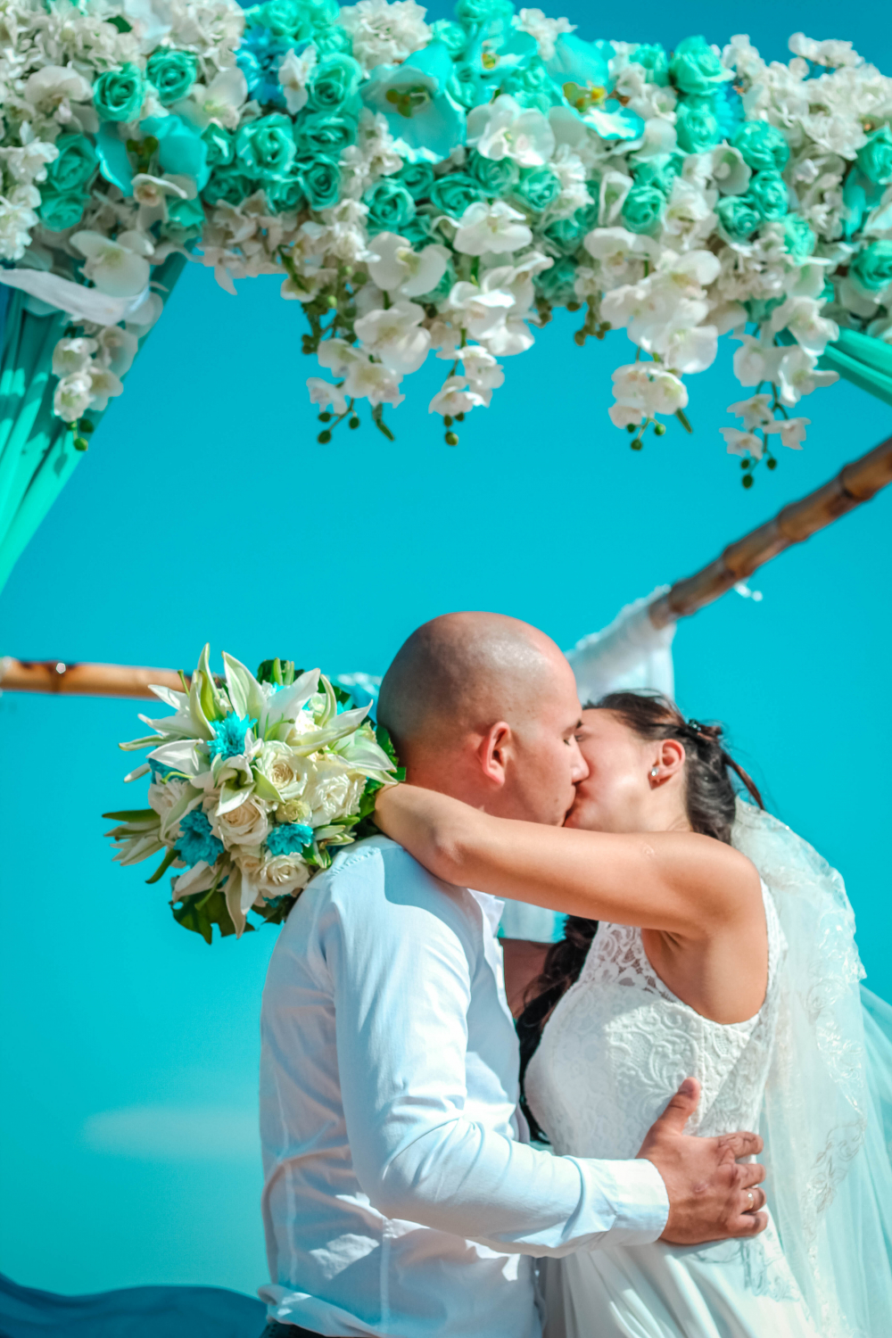 Мини- свадебная церемония "Любовь в воздухе" Сахл Хашиш, Хургада,  Египет. Свадьба за границей.